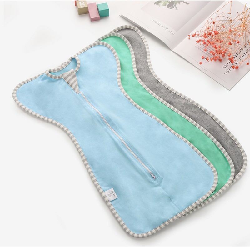 Four Seasons Baby Anti-shock Swaddle Wraps Pure Cotton Stretch Swaddle Towel Sleeping Bag